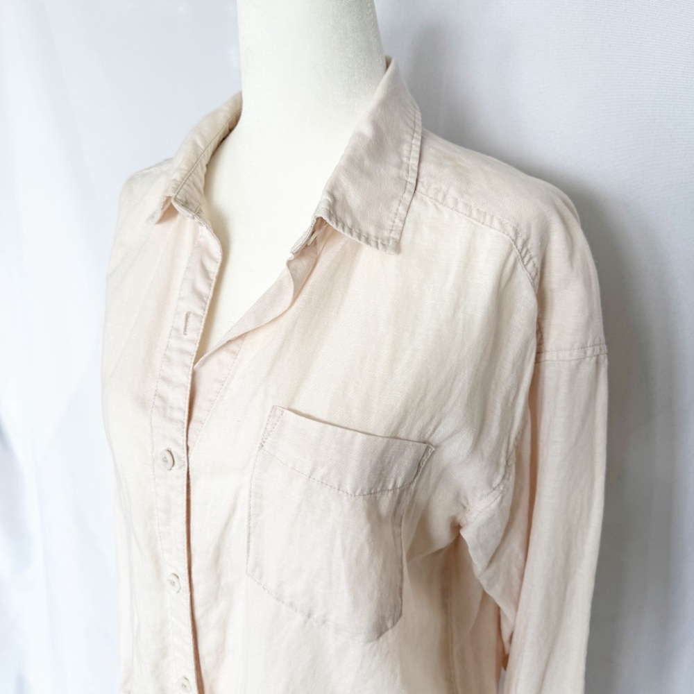 Splendid Button Down Shirt+Wide Leg Pants XS - Picture 5 of 12